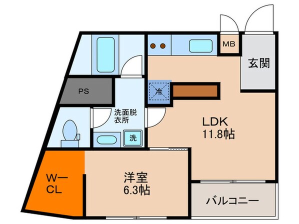 ＰＲＩＯＲ　ＬＩＢＥＲＴＡの物件間取画像